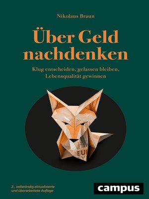 cover image of Über Geld nachdenken